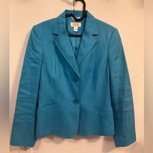 Bundle 💐Talbots Blazer & LC Lauren Conrad NWOT Gingham Blouse